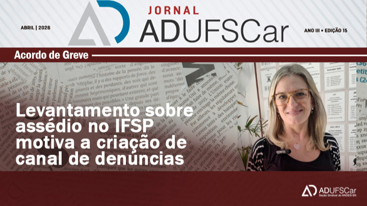 PESQUISA | Jornal ADUFSCar apresenta pesquisa que motivou criação de canal de denúncias