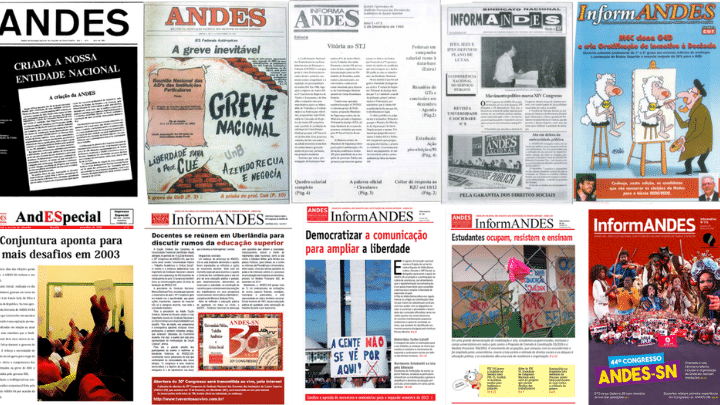 ANDES-SN 45 ANOS: A comunicação como direito e como ferramenta de luta