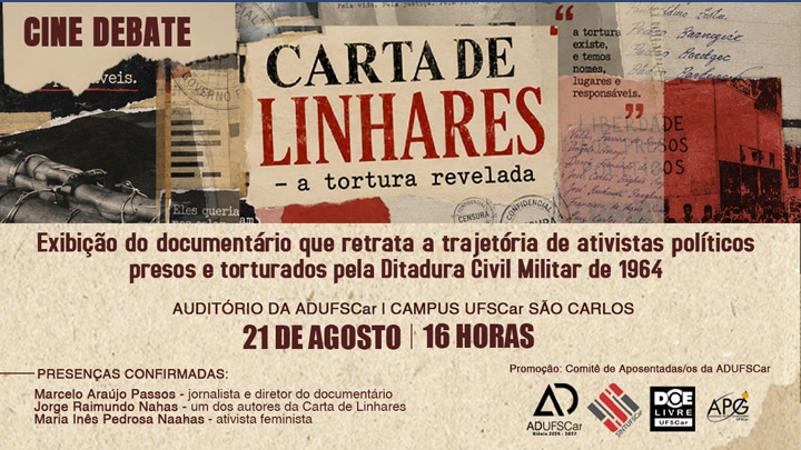 CONVITE | Documentário resgata a história da Carta de Linhares e da resistência à ditadura militar