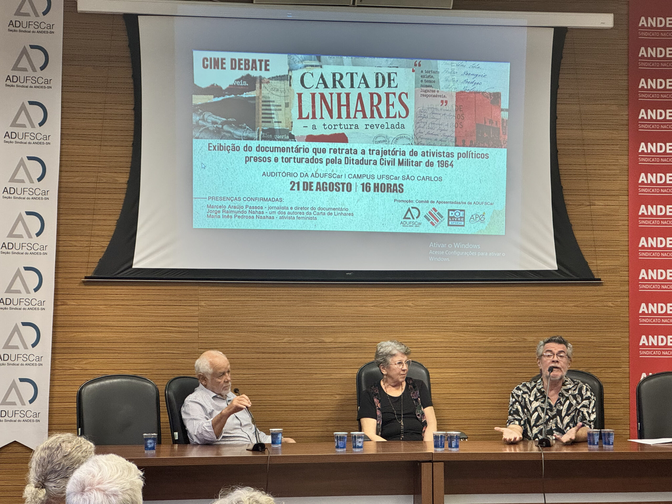 Delegação da ADUFSCar participa do último dia de debates no Encontro Nacional do PROIFES
