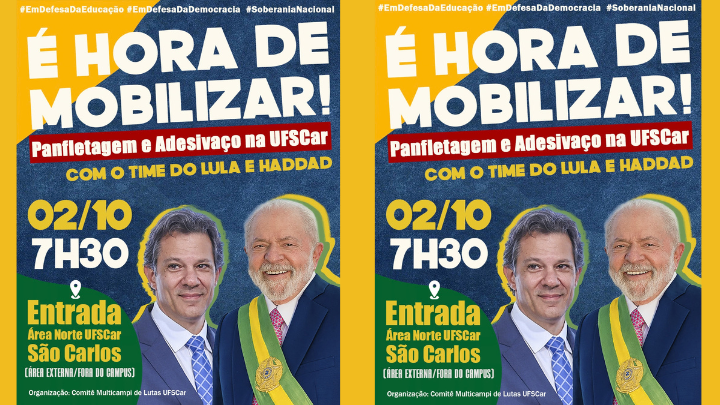 ELEIÇÕES 2026 | Comitê Multicampi de Lutas promove nova mobilização na reta final das eleições